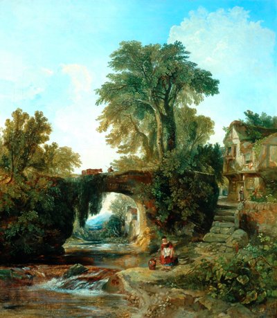Collecting Water by William James Muller